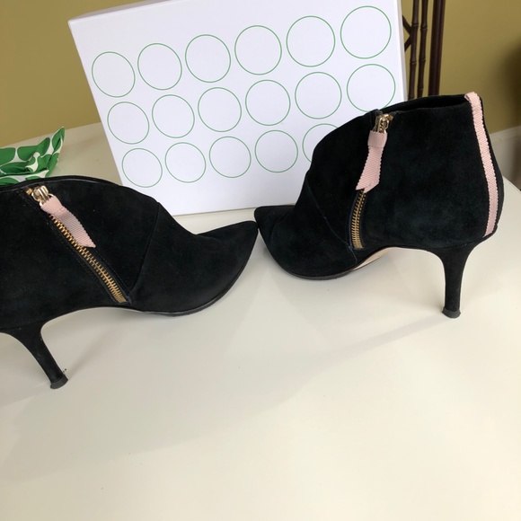 Boden Black Suede Boots - Picture 2 of 14